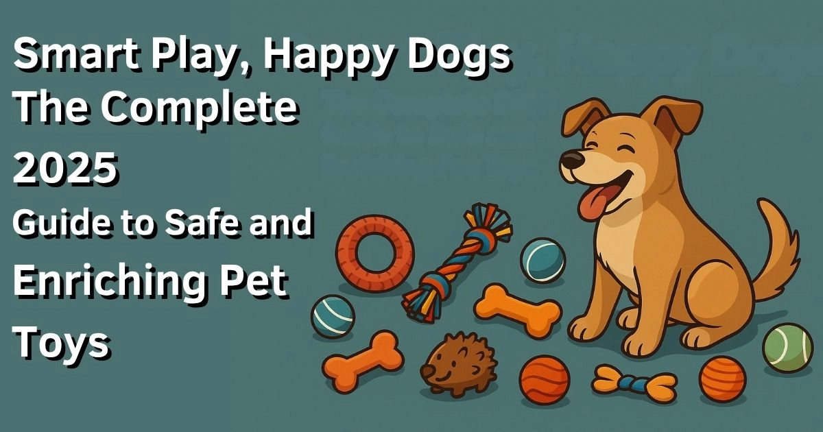 2025 Guide to Safe and Enriching Pet Toys
