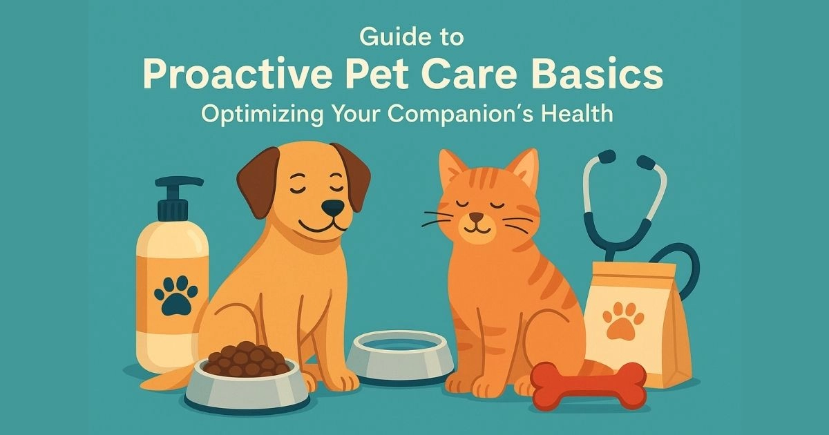 Guide to Proactive Pet Care Basics_ Optimizing Your Companion's Health