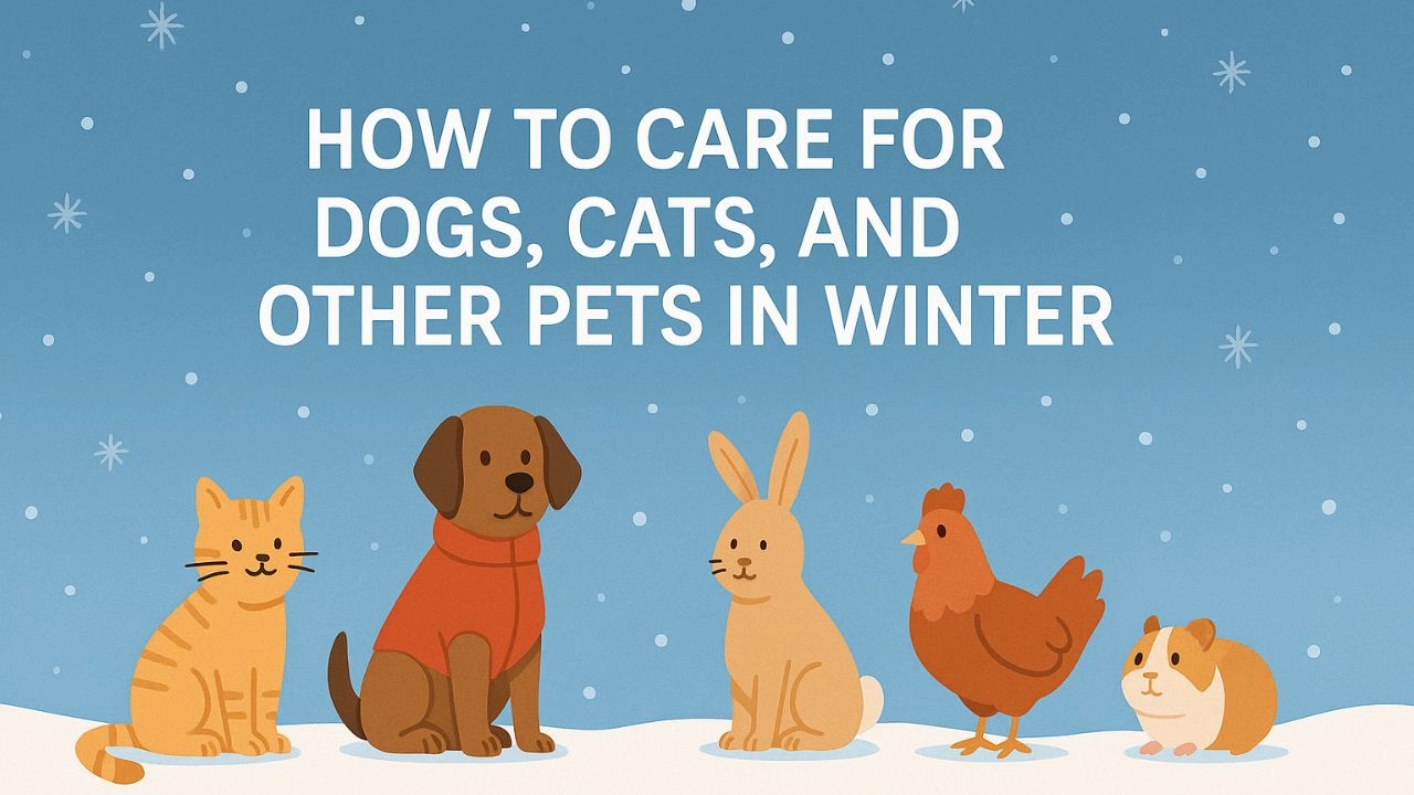 How to Protect Dogs, Cats, and Other Pets When the Weather Turns Cold