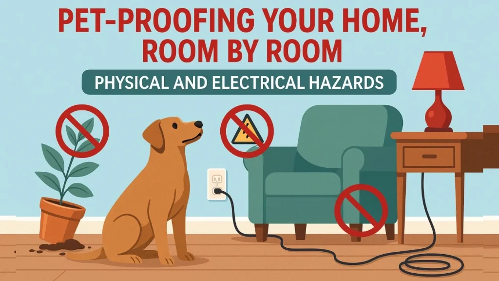 Pet-Proofing Your Home, Room by Room_ Physical and Electrical Hazards