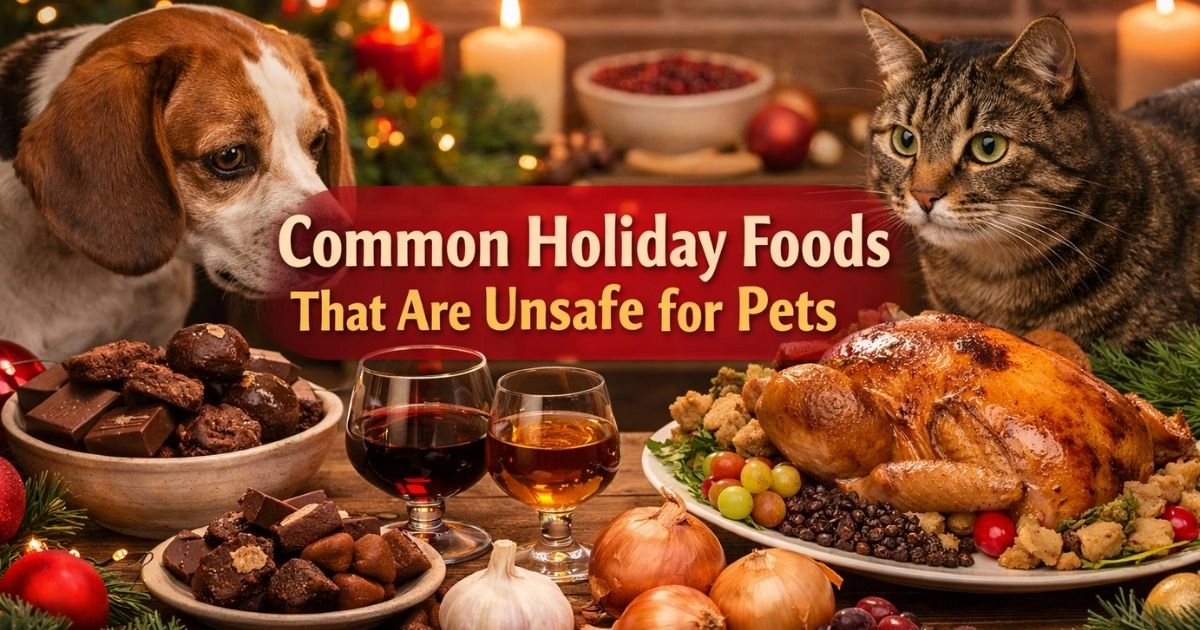 Common Holiday Foods That Are Unsafe for Pets