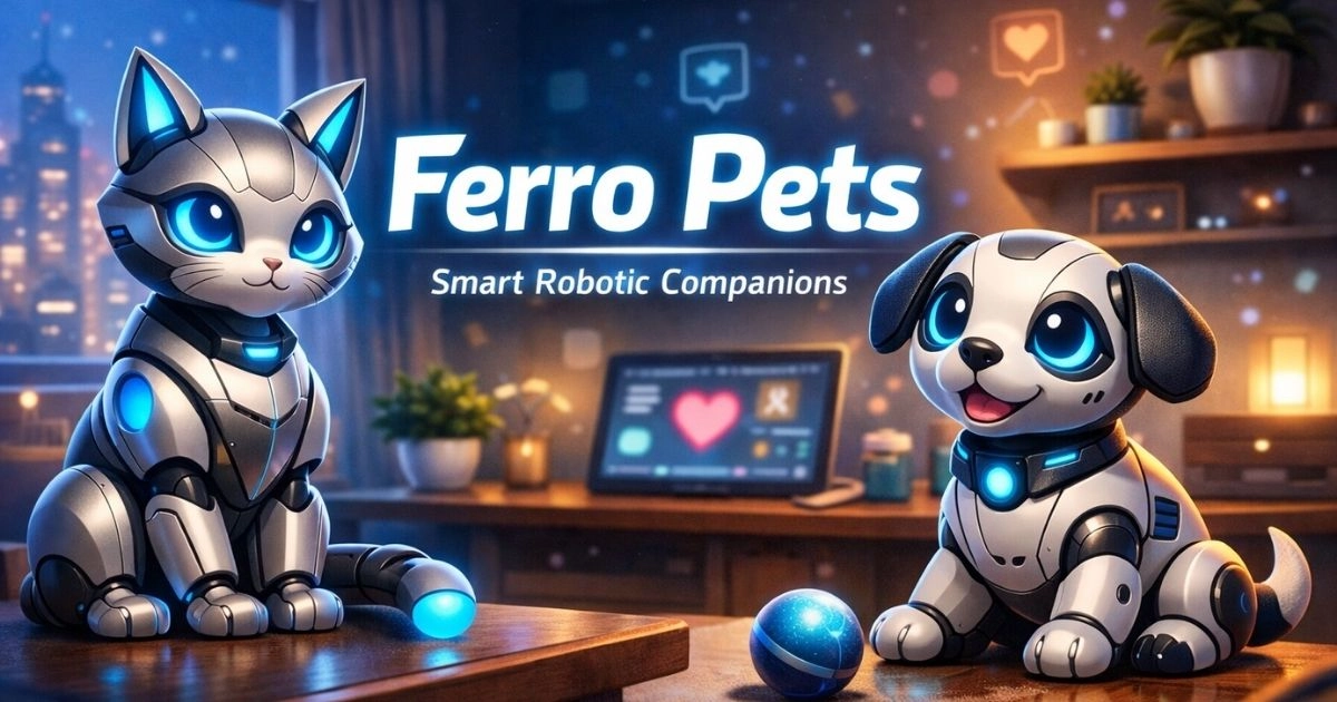 Ferro Pets Smart Robotic Companions That Feel Surprisingly Real