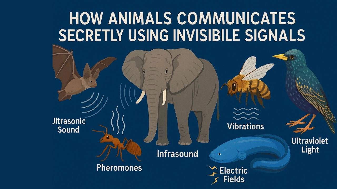 How Animals Communicate Secretly Using Invisible Signals