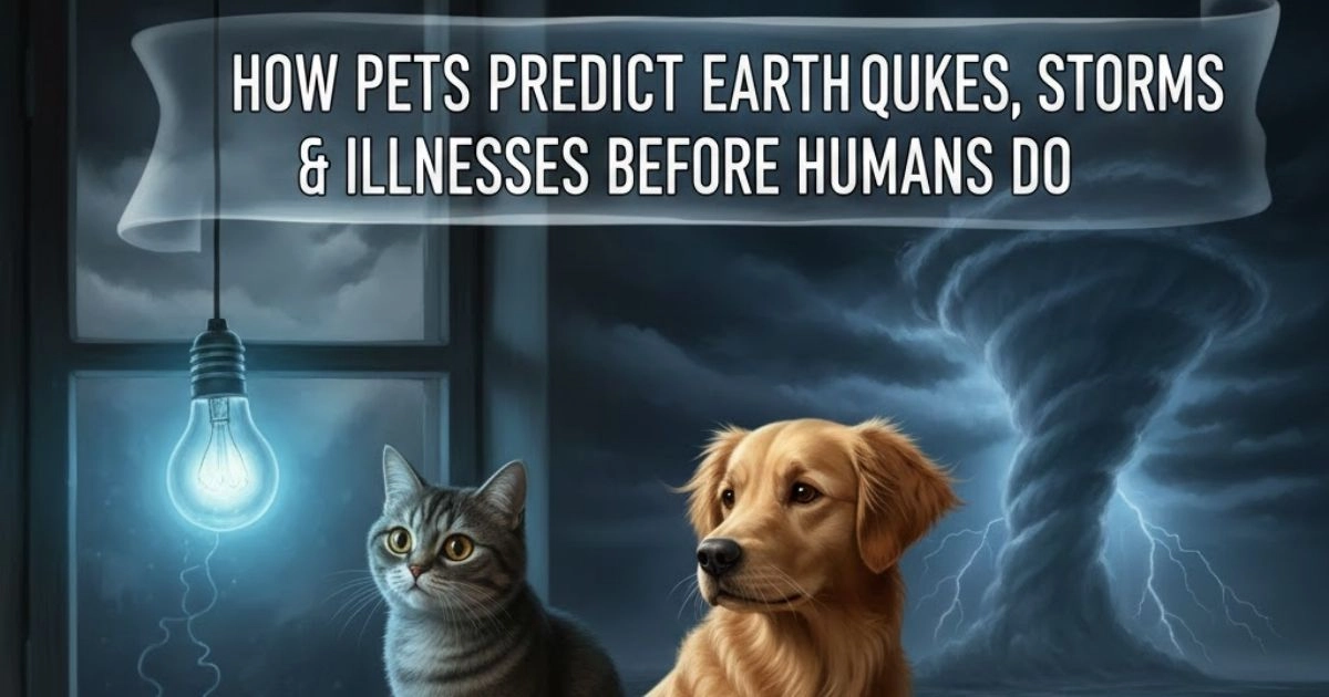 How Pets Predict Earthquakes, Storms & Illnesses Before Humans Do