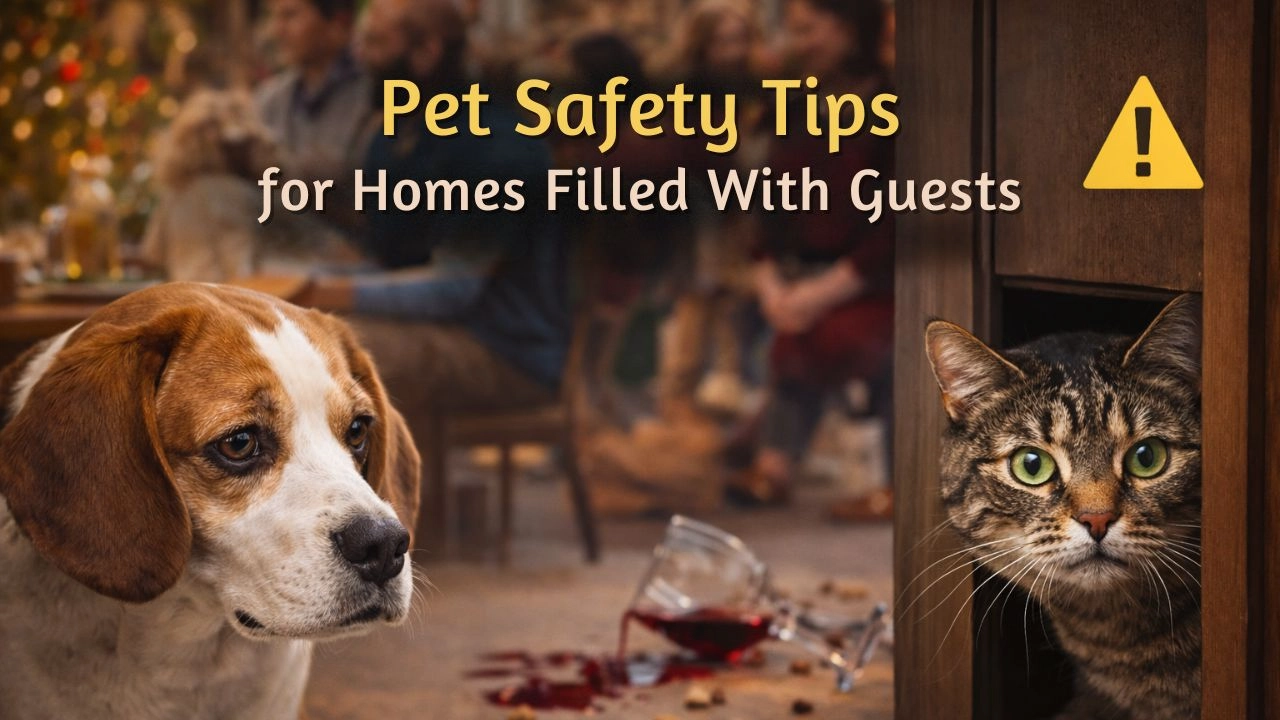 Pet Safety Tips for Homes Filled With Guests