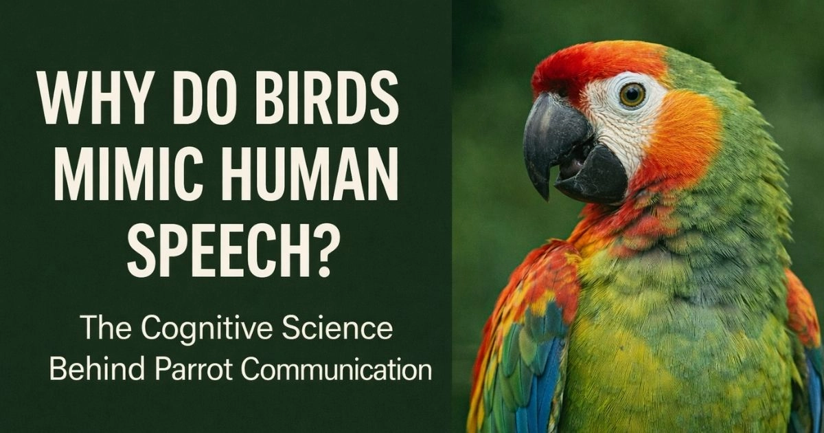 Why Do Birds Mimic Human Speech The Cognitive Science Behind Parrot Communication