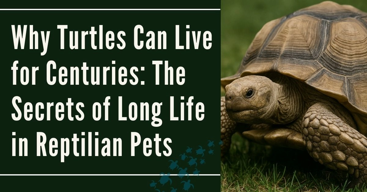 Why Turtles Can Live for Centuries_ The Secrets of Long Life in Reptilian Pets