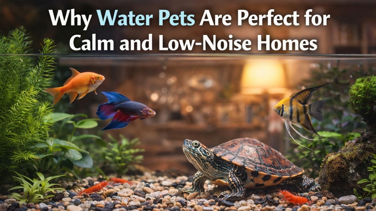 Why Water Pets Are Perfect for Calm and Low-Noise Homes