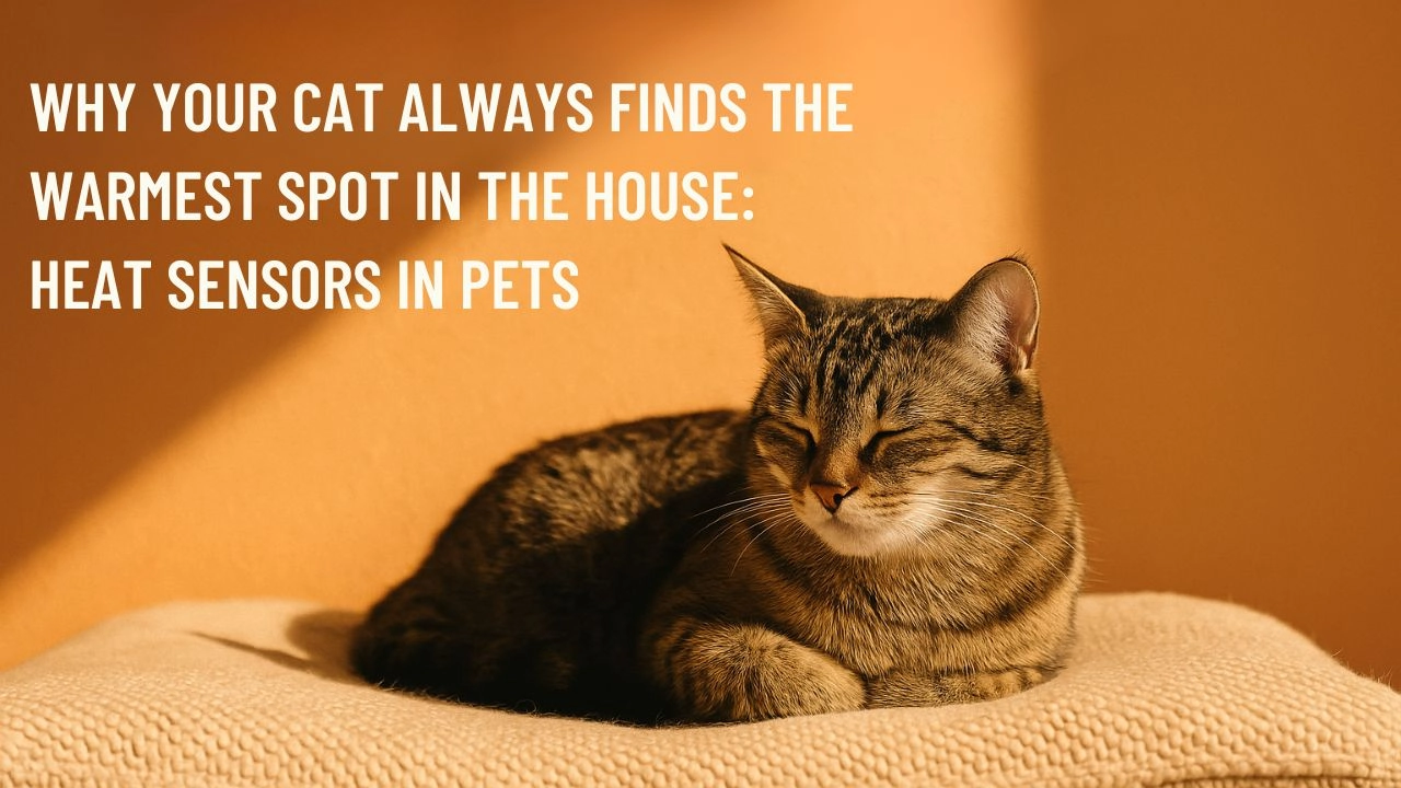 Why Your Cat Always Finds the Warmest Spot in the House Heat Sensors in Pets